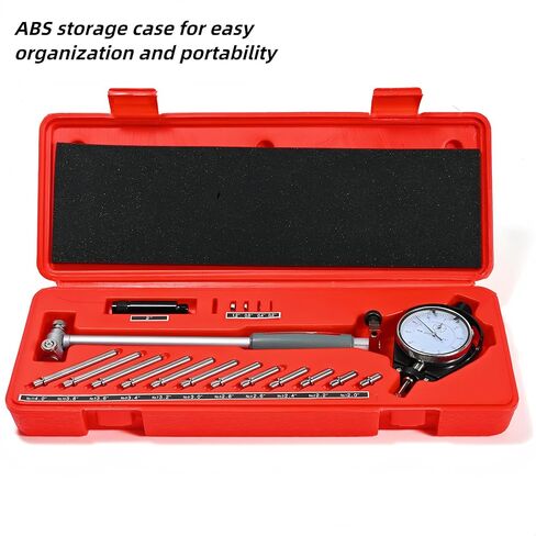 Dial Bore Gauge 2"-6" / 0.001", Engine Hole Cylinder Gauge Measuring Tool Set, Inside Micrometer Dial Indicator with Self-Centering Dial for Bore Measurement in Kuwait