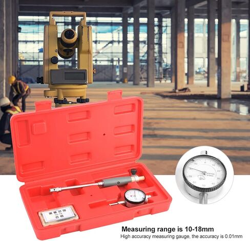تتحمل مقياس القرص 10-18 مللي متر مؤشر القطر الداخلي 0.01 دقة محرك اسطوانة أداة قياس in Kuwait