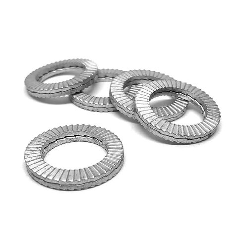 Double Layer self-Locking washers 5-Pack Double-Sided Locking washers Hardware Fasteners M4 M10 M12 M16 M20 self-Locking 304 Stainless Steel(M10) in Saudi Arabia