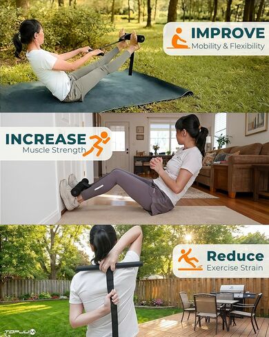 تجعيد أوتار الركبة الشمالية وحزام التمدد، تدريب المرونة لأوتار الركبة، الورك، الأرباع والظهر، تقوية الساعد، شريط الجلوس لتمرين البطن، الطحن العكسي، القرفصاء الإسباني in Kuwait