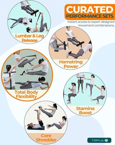 تجعيد أوتار الركبة الشمالية وحزام التمدد، تدريب المرونة لأوتار الركبة، الورك، الأرباع والظهر، تقوية الساعد، شريط الجلوس لتمرين البطن، الطحن العكسي، القرفصاء الإسباني in Kuwait