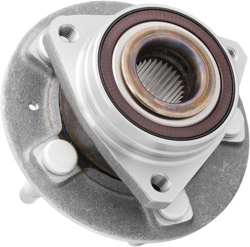 QJZ [2-Pack] 512332 Rear Wheel Hub Assembly Compatible with [FWD ONLY] [Chrysler] 2011-14 200, 2007-10 Sebring, [Dodge] 2008-14 Avenger, 2007-12 Caliber, [Jeep] 2007-17 Compass, 2007-17 Patriot in Kuwait