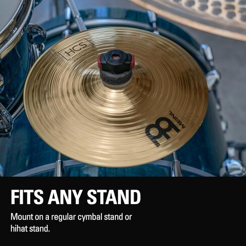 قبعات مكدس صغيرة مقاس 8 بوصات من Meinl Cymbals HCS، Hihat Cymbal لمجموعة الطبول، زوج - صنع في ألمانيا - نحاس متين in Saudi Arabia