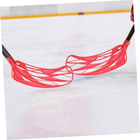 Totority Street Hockey Stick Replacement Blade for Inline and Field Hockey Lightweight Design for Enhanced Control and Versatile Use Red Left Handed in Kuwait