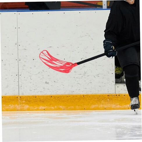 Totority Street Hockey Stick Replacement Blade for Inline and Field Hockey Lightweight Design for Enhanced Control and Versatile Use Red Left Handed in Kuwait