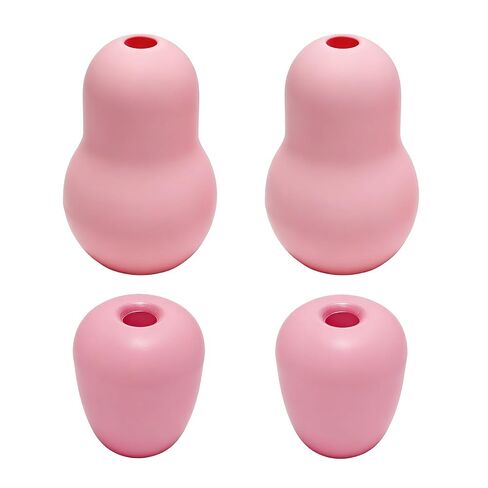 Stethoscope Ear Tips Replacement for Littmann Stethoscopes,Compatible with Littmann Eartips,Ear Piece,Replacement Parts for Classic III,Cardiology 3/4&IV,Small/Medium,4 Pcs,Silicone Earplug (Pink) in Saudi Arabia