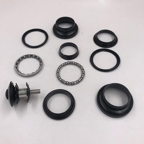 Black Bicycle Headsets 10pcs 1'' Threadless Headset - Gas Motorized Bicycle Headset in Saudi Arabia