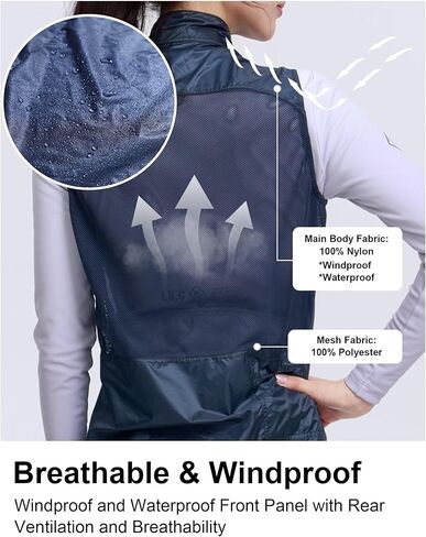 INBIKE Women's Windproof Cycling Jacket Lightweight Packable Outdoor Bike Jacket Bike for Running, Cycling & Hiking in Saudi Arabia