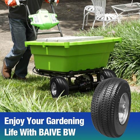 8.5" Flat Free Solid Polyurethane Tire and Wheel, 2.80/2.50-4 PU Airless Tires with 1/2" Ball Bearings, 3" Centered Hub for Hand Truck/Utility Cart/Dollies/Garden Trailers/Various Carts, 1 Pc in Saudi Arabia