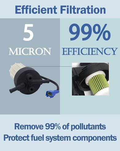 6P3-24560-03-00 مجموعة فلتر الوقود الخارجي لياماها 2006-2025 F200 F225 F250، خرطوشة فاصل المياه الوقود لياماها LF150 LF200 LF225 LF250 150hp 175hp 200hp 225hp 250hp 300hp 350 حصان in Kuwait