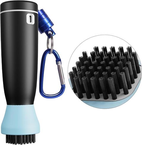 Magnetic Golf Club Brush Cleaner, One-Click High-Pressure Water Spray，300 Shots,16.4ft Spray Range,45 Bundles of Ultra-Hard Nylon Brush Hair Heavy Brush Heads in Saudi Arabia