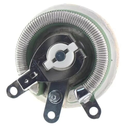 BC1-50 High Power Wire Wound Rheostat, Rotary Variable Resistor, Disc Shape, Ceramic Composition, 5% Accuracy, Through Hole (20R) in Saudi Arabia