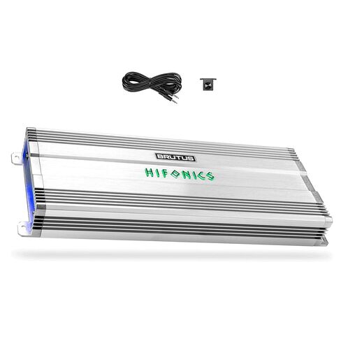 Hifonics Brutus BG 3000 Watt Class D Monoblock Amplifier with Built-in UV Meter, Dual Toroidal Transformer PWM Power Supply and Shielded Inductors in Saudi Arabia