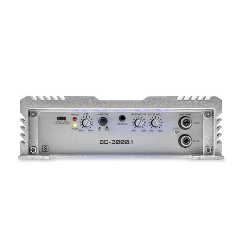 Hifonics Brutus BG 3000 Watt Class D Monoblock Amplifier with Built-in UV Meter, Dual Toroidal Transformer PWM Power Supply and Shielded Inductors in Saudi Arabia