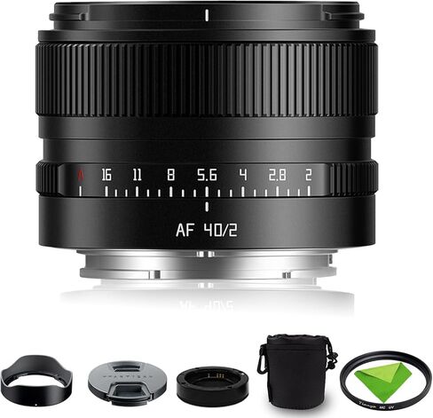 Ttartisan 75mm F2 F/2 Z-Mount Full Frame STM Auto Focus Focus Lens for Nikon Z-Mount Cameras Z5 Z7 Z6II 6III Z7II Z9 ZF Z50 ZFC Z30 مع مرشح العدسة in Kuwait