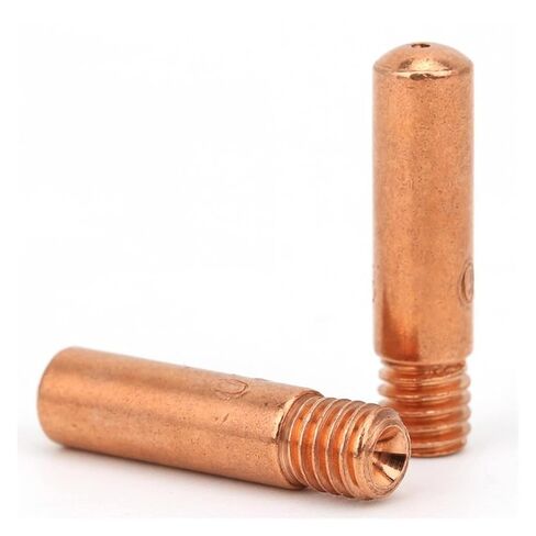 30 قطعة نصائح الاتصال لحام الغاز NozzleTorch حامل 0.6/0.8/0.9 مللي متر صالح لل Tweco Mini 100L MIG لحام فوهة بندقية in Kuwait