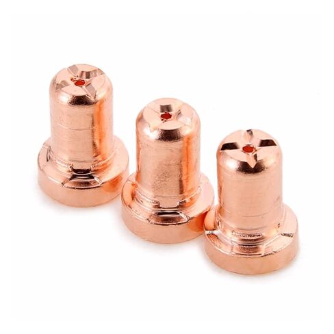 60PCS Copper Plasma Cutter Nozzles Set Extended Long Tip Electrode for PT31 LG40 40A Cutting Tool Accessories Welding Nozzle in Saudi Arabia