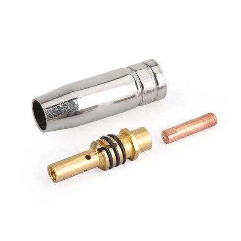 11pcs MB15 15AK 15 AK Tip 0.8mm .03" Nozzle Holder MIG-200 Gun Welding Nozzle in Saudi Arabia