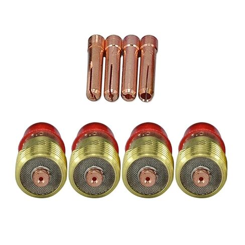Welding Torch Thick Tube Gas Fixture Kit Chuck Body Nozzle Width WP 17/18/26 TIG. Nozzle in Saudi Arabia