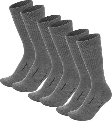Merino Wool Socks for Men and Women Hiking Merino Wool Boot Socks Thermal Warm Crew Style Work in Saudi Arabia