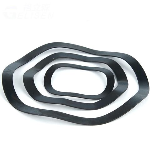 غسالات Wave Spring، غسالات 10 قطع من الفولاذ الزنبركي 65Mn، غسالة على شكل موجة، غسالة مرنة M3-M40، ومقاومة للصدأ (M40 X 50 X 0.5) in Kuwait