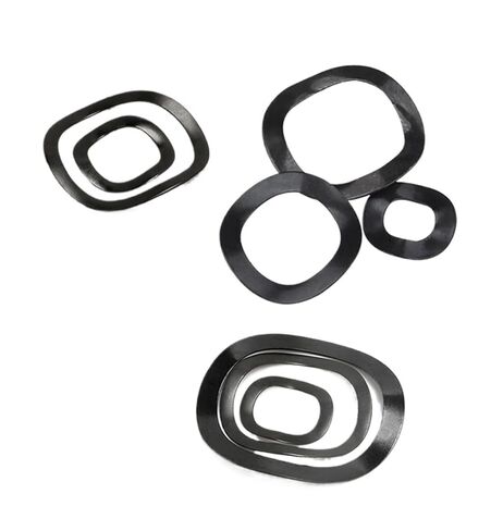Wave Washers, M3-M118 65# Mangnese Steel Wave Washer 3/5/6 Crest Type Gasket Spring in Saudi Arabia
