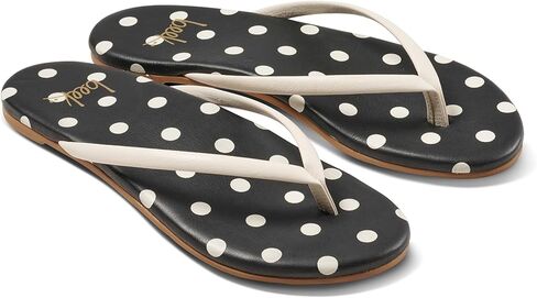beek Sunbeam Leather Flip Flop Sandal for Women, Slip-On Design, Features Molded Arch & Leather-Wrapped Memory Foam Sole in Saudi Arabia
