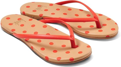 beek Sunbeam Leather Flip Flop Sandal for Women, Slip-On Design, Features Molded Arch & Leather-Wrapped Memory Foam Sole in Saudi Arabia