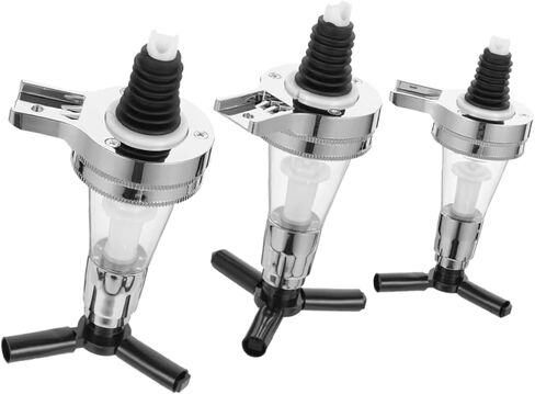 3 قطعة مضخة توزيع الخمور رأسًا على عقب موزع جداري لمضخة زجاجة البار للتحكم في الحصص الغذائية للحفلات in Kuwait