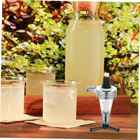 3 قطعة مضخة توزيع الخمور رأسًا على عقب موزع جداري لمضخة زجاجة البار للتحكم في الحصص الغذائية للحفلات in Kuwait