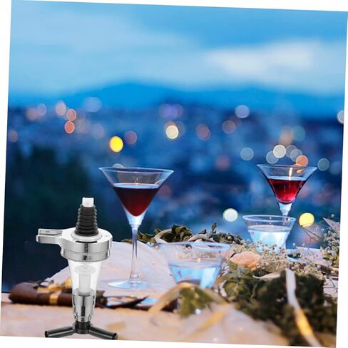 3 قطعة مضخة توزيع الخمور رأسًا على عقب موزع جداري لمضخة زجاجة البار للتحكم في الحصص الغذائية للحفلات in Kuwait