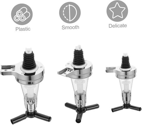 3 قطعة مضخة توزيع الخمور رأسًا على عقب موزع جداري لمضخة زجاجة البار للتحكم في الحصص الغذائية للحفلات in Kuwait