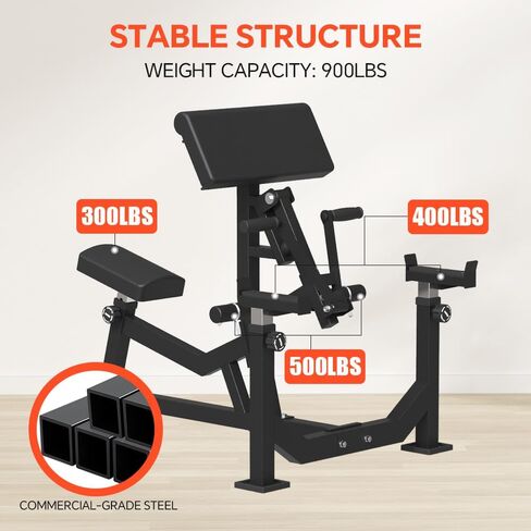 آلة تمرين العضلة ذات الرأسين ذات الرأسين، آلة تجعيد العضلة ذات الرأسين المحملة باللوحة، معدات تمرين العضلة ذات الرأسين والعضلة ثلاثية الرؤوس، آلة تدريب الذراع 2 في 1 للصالة الرياضية المنزلية in Kuwait