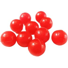 Red Polypropylene PP Hollow Plastic Balls Precision Sphere Floating Ball Diameter 6/6.3/6.5/8/10/12/15/20/50mm(12mm (100pcs)) in Kuwait