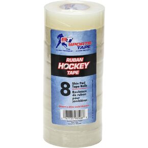 SportsTape Clear Hockey Tape - for Socks and Gear, Easy to Stretch and Tear (8 Pack) One Size in Kuwait