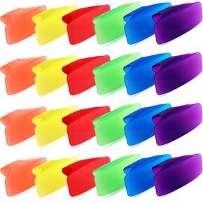 LemonRoad 12 Pack Toilet Bowl Deodorizer Rim Hanger Air Freshener Fruity Scent Toilet Bowl Fresheners for Bathroom Car Wardrobe (Bright Color) in Kuwait