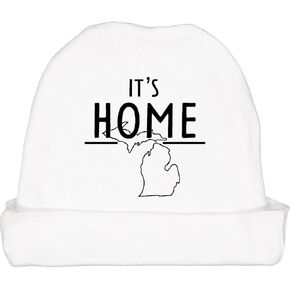 قبعة صغيرة للأطفال من Inktastic It's Home- ولاية ميشيغان in Kuwait