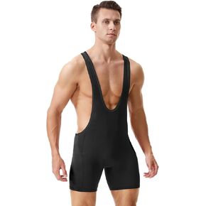 Men's wrestling Powerlifting Singlet Standard Active Sleeveless Bodysuit Uniform Leotard Jumpsuits Singlet in Saudi Arabia