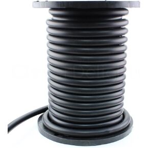 CleverDelights سلك مطاطي صلب أسود 1 بوصة - 10 أقدام - Buna 70 Durometer - قطر 1.0 بوصة دائري in Kuwait