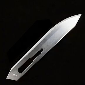 100-Pack #60XT Stainless Steel Surgical Blades – Compatible with Havalon Piranta Hunting Knives, Skinning Knives, Fishing Knives in Kuwait
