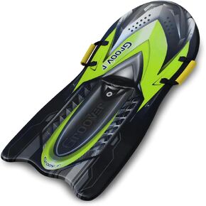 Flexible Flyer Snow Premium Foam Sled for Kids and Adults - Snow Sled, 1 or 2 Person Winter Toboggan Slider with Handles, Extremely Lightweight, for Ages 5 & Up in Kuwait