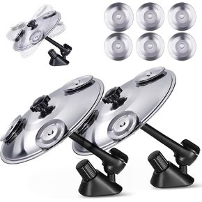 NEW VERSION Car Cymbal Drum Air Vent, Mini Cymbal Car Symbol for Cars Easy Install on Dashboards & Vents, Premium Stainless Crash Cymbals Quirky Gift for Road Trips & Music Lovers (2 Pack) in Kuwait