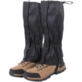 DZS Leg Gaiters,Waterproof,Lightweight, Ideal for Hiking, Skiing, Climbing & Hunting Adventures, Adjustable Snow Boot Gaiters,Unisex Leg Guards for Men & Women in Kuwait