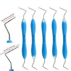 Periodontal Probe - UNC-15/William Perio Explorer Probes | Autoclavable Silicone Handle | Ideal for Gum Measuring and Oral Care in Kuwait