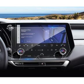 واقي شاشة Coleya 2023 2024 RX350/RX350h/RX450h+/RX500h لشاشة لمس Lexus RX 14 بوصة، زجاج مقسى 9H 2024 2023 RX350 RX350h ملحقات HD طبقة حماية شفافة 14 بوصة in Kuwait