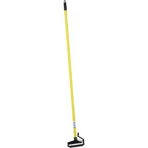 PRO SOURCE Mop Handle, Fiberglass Handle with Quick-Connect, 1 Inch Diameter x 60 Inch Long, Plastic Connector in Kuwait