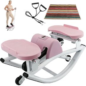 Rock Stepper, Side to Side Rocker Stepper Machine, Low-Impact Lateral Steppers for Knees and Joints, U-Shaped Rock Stepper Machine for Home Workout in Kuwait