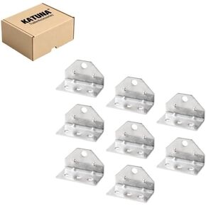 4 Pack Galvanized Boat Trailer Bunk Brackets, Adjustable Top Angle Swivel Mounts for Bolster Boards in Kuwait