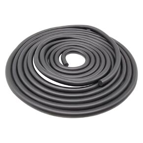 سلك مطاط السيليكون عالي الحرارة 1 مم - 25 مم قضيب سيليكون مستدير صلب، شريط ختم مطاطي مرن للحشوات، الضغط الحراري، التدفئة والتهوية وتكييف الهواء، السيارات، الأختام الصناعية، أسود (10 مم * 5 م) in Kuwait