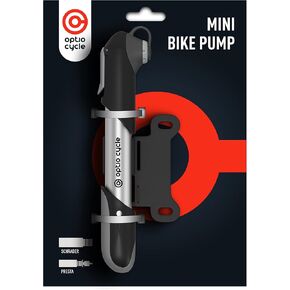 Mini Bike Pump 120 PSI / 8.3 Bar – Compact Portable Frame-Mounted Bicycle Hand Air Pump for Presta and Schrader Valve | Small Manual Tire Tool for Road, Track, Mountain Bike, BMX, Ebike in Saudi Arabia